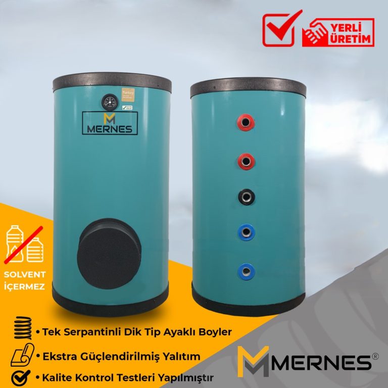 TEK SERPANTİN BOYLER 200 LİTRE